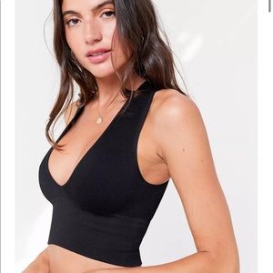 Out From Under Hailey Seamless Plunging Bra Top
